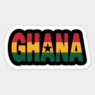 Ghana Travel Flag Colors Ghanaian Pride Magnet