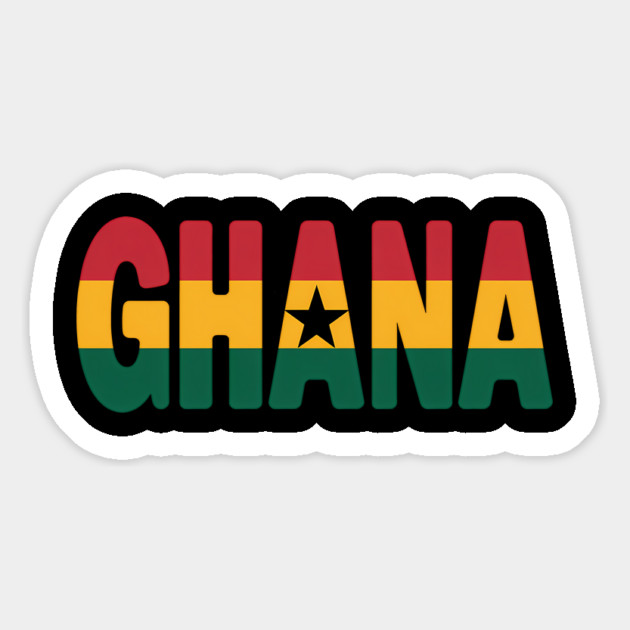 Ghana Travel Flag Colors Ghanaian Pride Magnet by Adwoa's Store