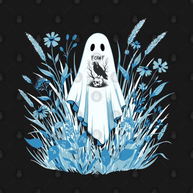 Funny Ghost Wears Popular F-CAW-F Crow Trendy design by Luxinda