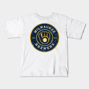 Milwaukee Brewers vintage Kids T-Shirt