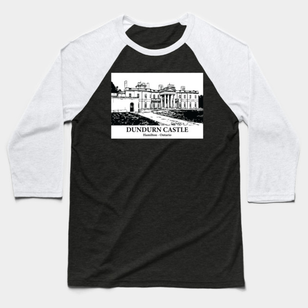 Dundurn Castle - Hamilton ON Baseball T-Shirt by Lakeric