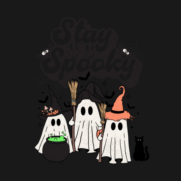 Stay Spooky – Witchy Ghost Squad Edition by Designed By Marty