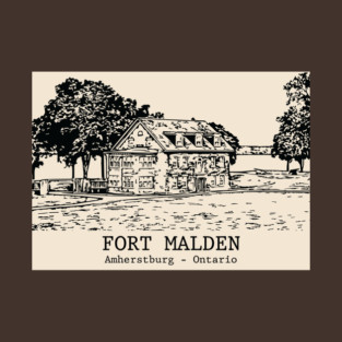 Fort Malden - Amherstburg ON T-Shirt