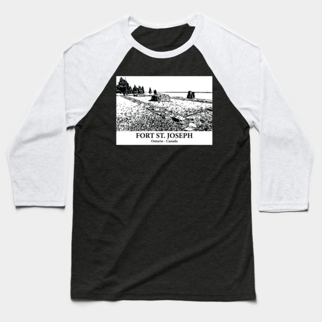 Fort St. Joseph - Ontario Baseball T-Shirt by Lakeric