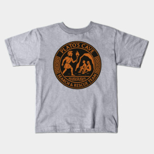 Plato's Cave Search & Rescue Team Kids T-Shirt