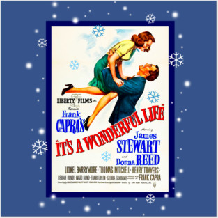 It's A Wonderful Life Festive Posters and Art