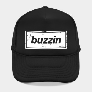 Buzzin – Manchester Manc Slang Oasis Style Britpop White Hat