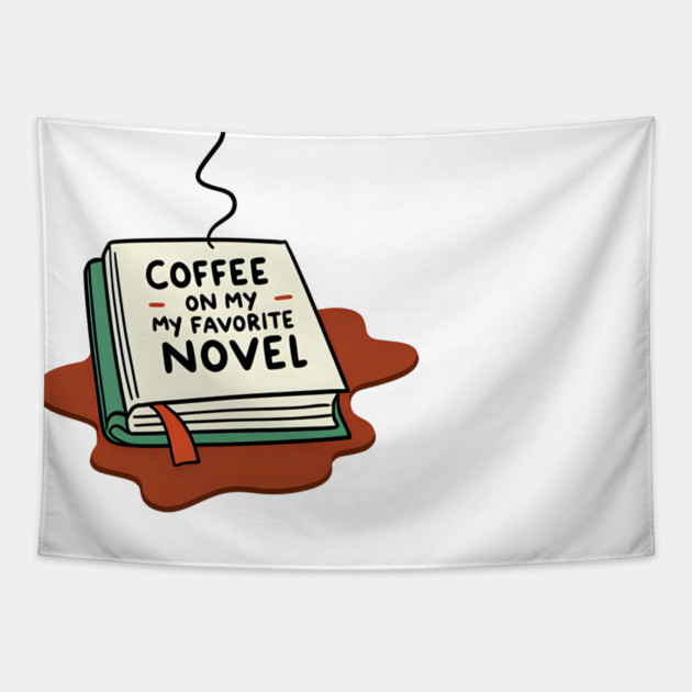 Coffee Spilled on My Favorite Novel Tapestry by SR8891