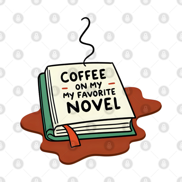 Coffee Spilled on My Favorite Novel by SR8891