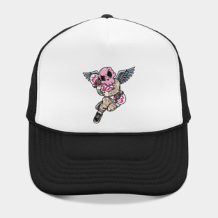 Tattooed Skateboard Cherub Hat