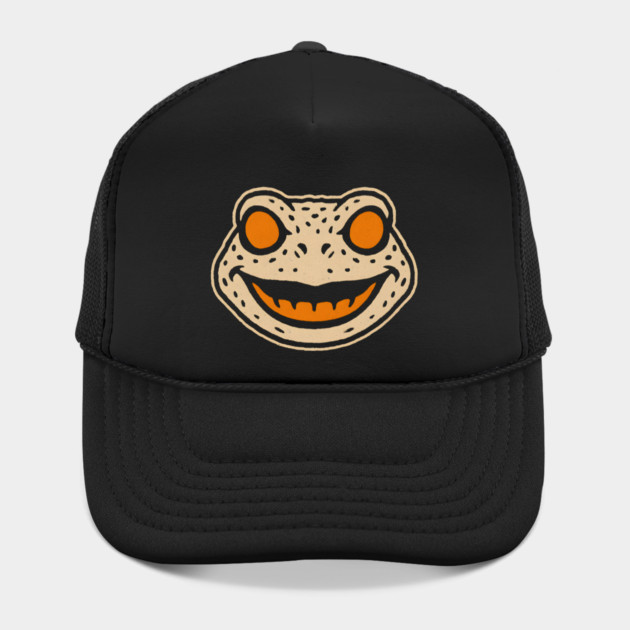 Retro Toad Face Halloween Graphic | Spooky Frog Artwork by MakerMind8.2