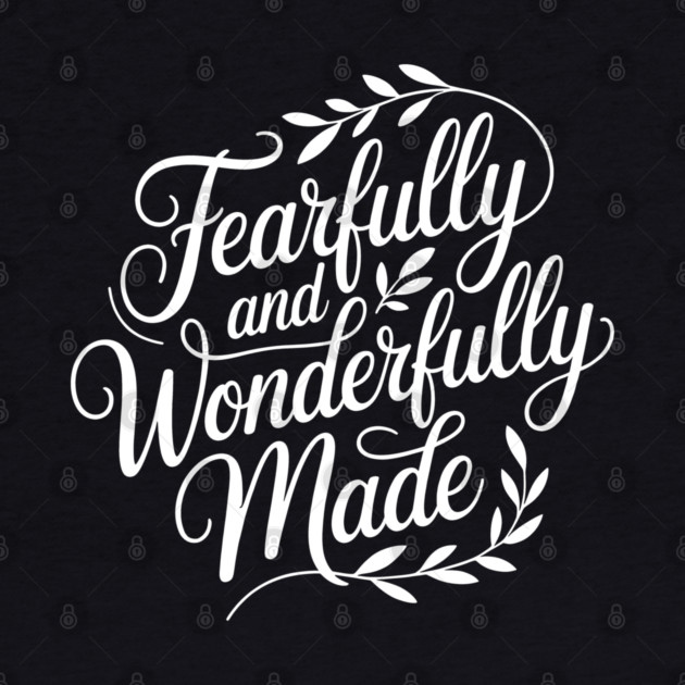 Fearfully & Wonderfully Made Christian Gift by Alex's Store 23