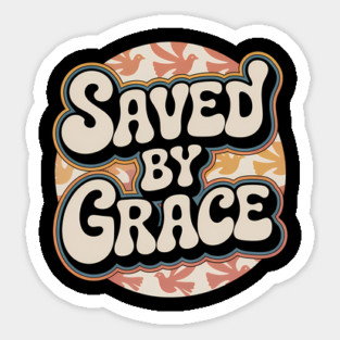 Saved By Grace Christian Gift Magnet