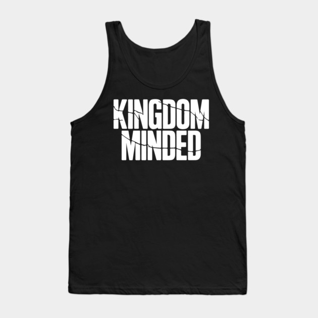 Kingdom Minded Christian Gift Tank Top by Alex's Store 23