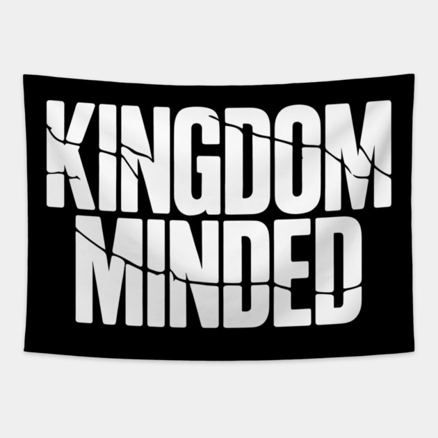 Kingdom Minded Christian Gift Tapestry by Alex's Store 23
