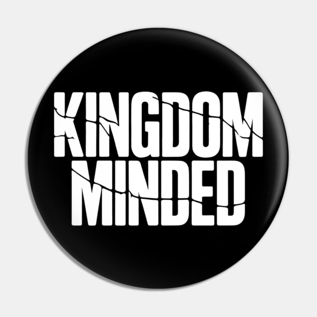 Kingdom Minded Christian Gift Pin by Alex's Store 23