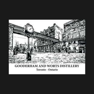 Gooderham and Worts Distillery - Toronto ON T-Shirt