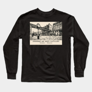 Gooderham and Worts Distillery - Toronto ON Long Sleeve T-Shirt