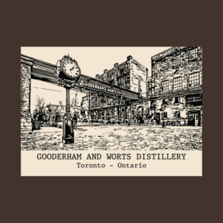 Gooderham and Worts Distillery - Toronto ON T-Shirt