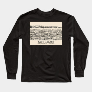 Navy Island - Niagara Falls ON Long Sleeve T-Shirt
