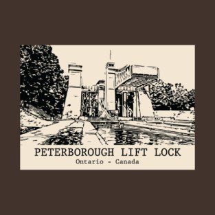 Peterborough Lift Lock - Ontario T-Shirt