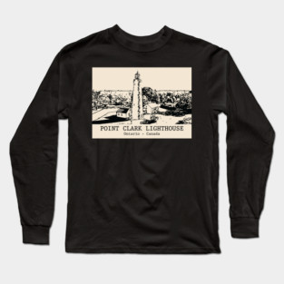 Point Clark Lighthouse - Ontario Long Sleeve T-Shirt