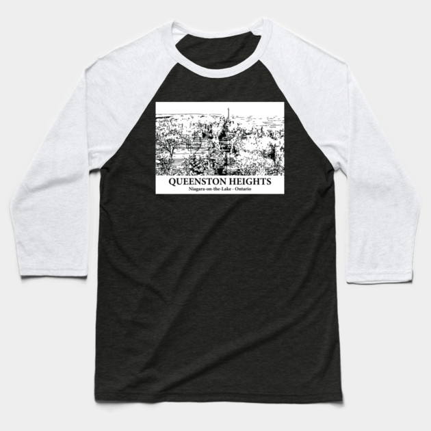 Queenston Heights - Niagara-on-the-Lake ON Baseball T-Shirt by Lakeric