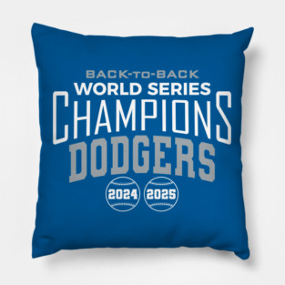 Dodgers 2025 World Series Champions Pillow