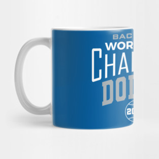 Dodgers 2025 World Series Champions Mug
