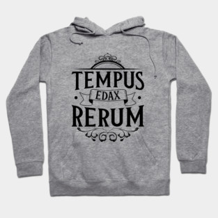 Latin - Tempus edax rerum Hoodie