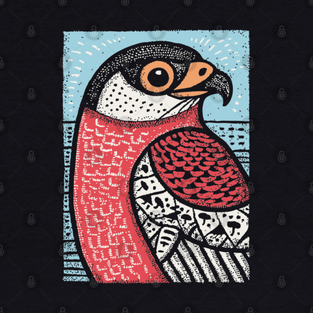 Majestic Hawk Portrait | Horus Inspired Bird of Prey by TuncGK