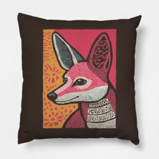 Anubis Inspired Jackal | Egyptian Underworld Guide Pillow