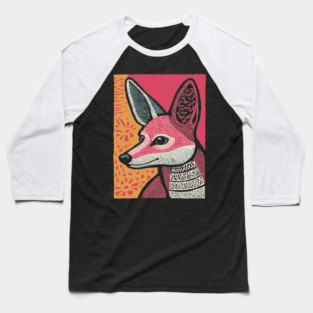 Anubis Inspired Jackal | Egyptian Underworld Guide Baseball T-Shirt