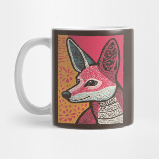 Anubis Inspired Jackal | Egyptian Underworld Guide Mug