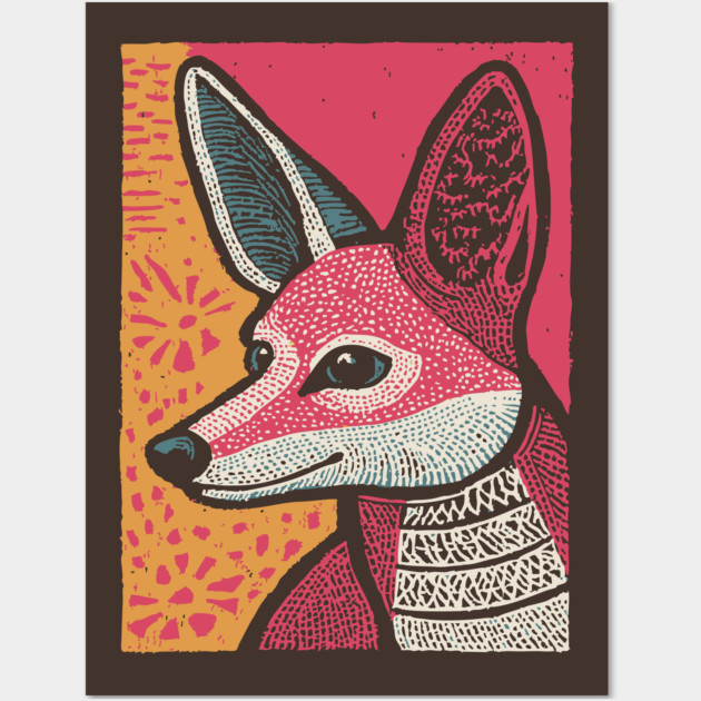 Anubis Inspired Jackal | Egyptian Underworld Guide Wall Art by TuncGK