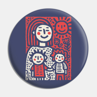 My First Day of School | Kids Crayon Drawing Pin