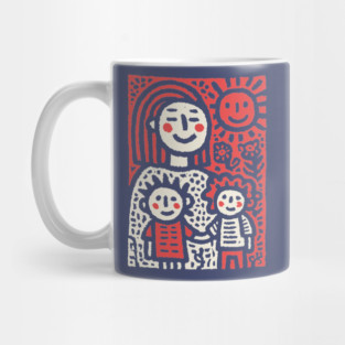 My First Day of School | Kids Crayon Drawing Mug