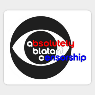 ABC CBS Censorship Sticker