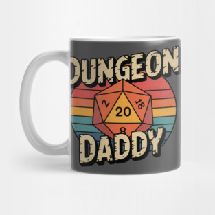 Dungeon Daddy DnD vintage Mug