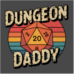 Dungeon Daddy DnD vintage Posters and Art