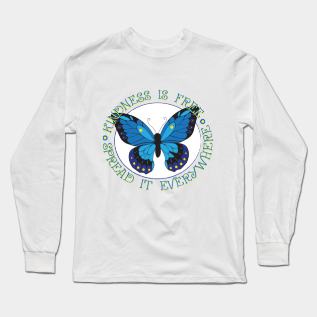 Spread Kindness Long Sleeve T-Shirt by DickinsonDesign