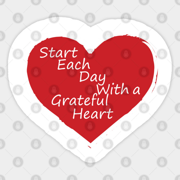 Be Grateful Every day! Sticker by DickinsonDesign