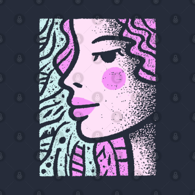 Vaporwave Mermaid | Pastel Siren Aesthetic by TuncGK