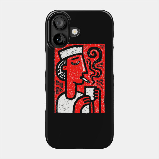 Stressed Nurse | Dark Humor Medical Graphic Phone Case by TuncGK