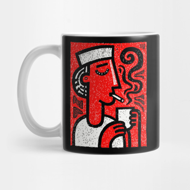 Stressed Nurse | Dark Humor Medical Graphic by TuncGK