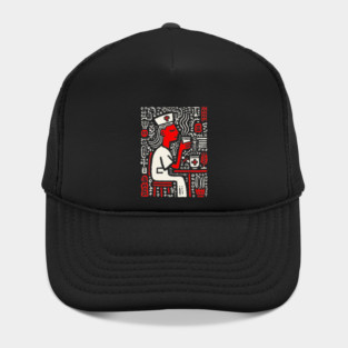 Nurse on a Break | Healthcare Professional Graphic Hat