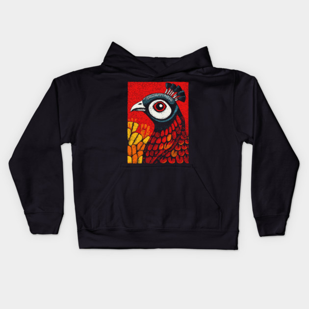 Psychedelic Peacock | Argus Panoptes Inspired Kids Hoodie by TuncGK