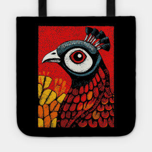 Psychedelic Peacock | Argus Panoptes Inspired Tote