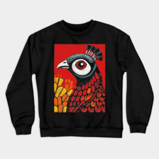 Psychedelic Peacock | Argus Panoptes Inspired Crewneck Sweatshirt