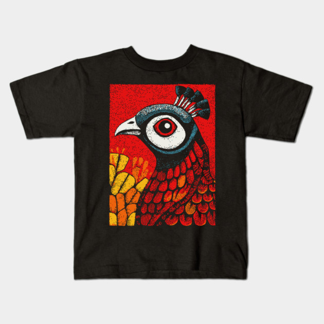 Psychedelic Peacock | Argus Panoptes Inspired Kids T-Shirt by TuncGK